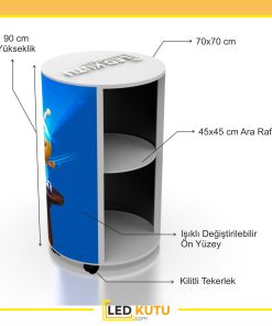 oval tanıtım ve tadım standı